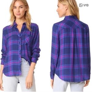 Rails Vibrant Plaid Button-Down Shirt